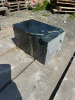 Load image into Gallery viewer, 35lb Indian Green Soapstone Block 9.5x6x6
