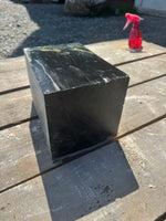 Load image into Gallery viewer, 35lb Indian Green Soapstone Block 9.5x6x6
