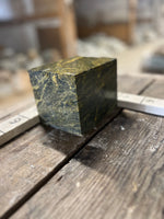 Load image into Gallery viewer, 8lb Indian Yellow mix Soapstone Block 5x4x4
