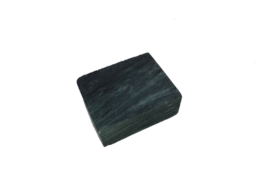 2lb Indian Green Soapstone Block 3.5x3x1.5 - Gian Carlo Artistic Stone