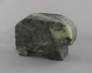 Bear Soapstone Pre-Cut Figure - Gian Carlo Artistic Stone